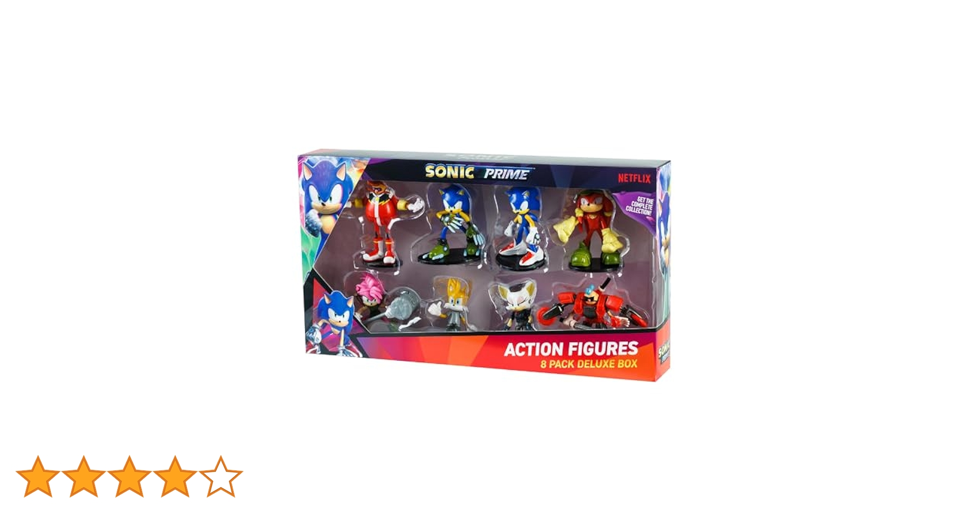 ソニック　SONIC PRIME　フィギュア　ソニックプライム　8体セット Amazon.co.jp: Sonic Prime:アクションフィギュア - 8パック